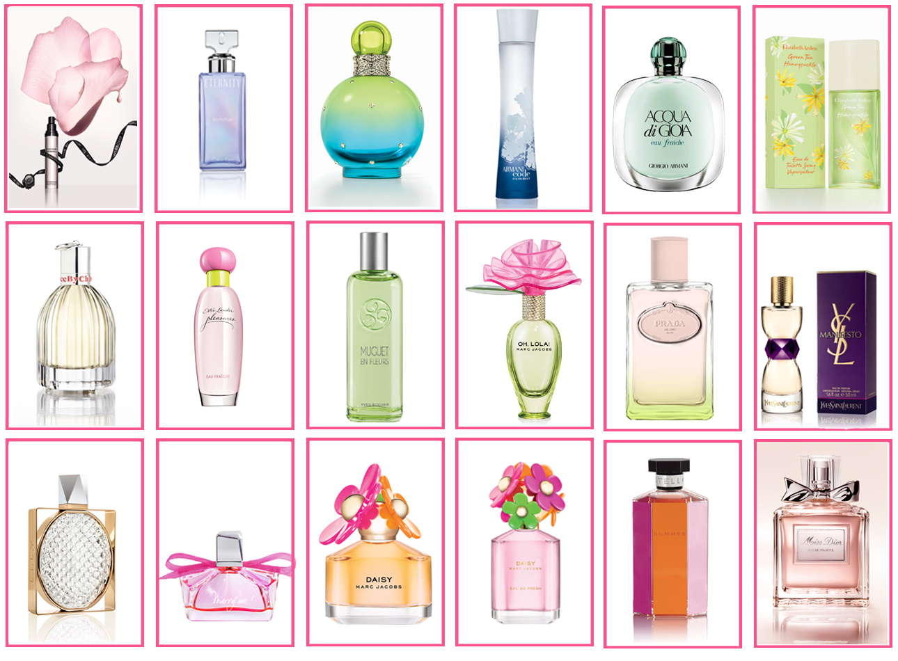 BeautyBlog, 15 nye forårsdufte 2013