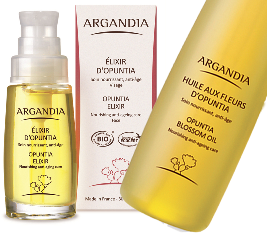 2. Argandia Opuntia Elixir og blossom oil