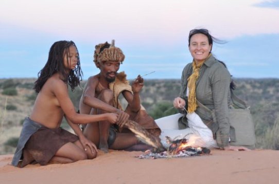 carina franck i kalahari ø.