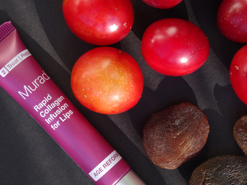 BeautyBlog-Murad-kollagen-lip-blommer-abrikoser