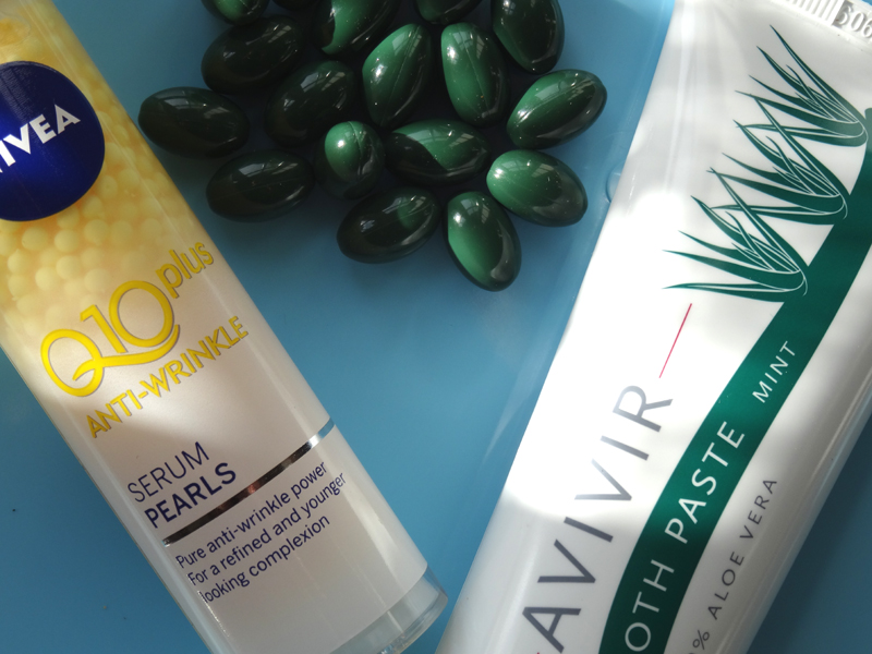 beautyblog-q10-avivir-tandpasta-nivea-serum